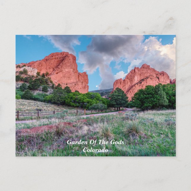 Gateway Sten Garden of Gods Postcard Vykort (Framsida)