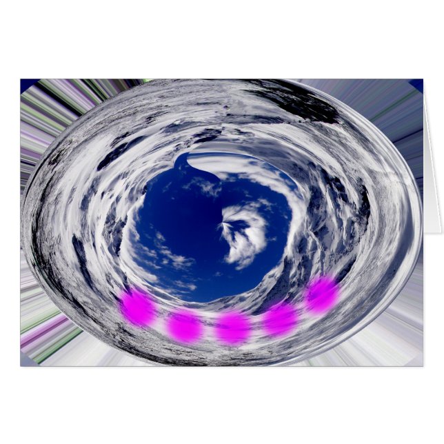 Gateway to Heaven Hälsningskort (Framsidan Horizontal)