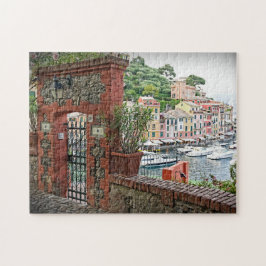 Gateway to Portofino, Italia - 11 x 14 - 252 pc Pussel