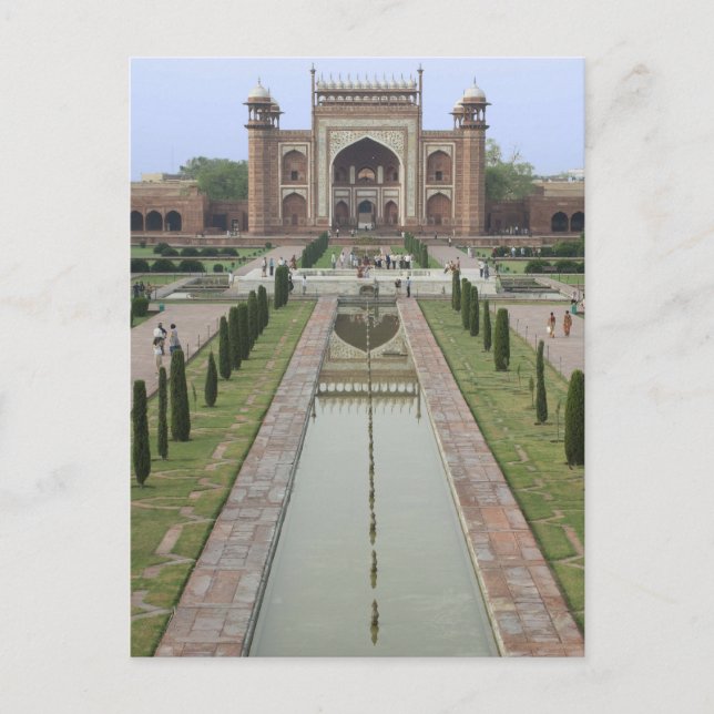Gateway to Taj Mahal, Indien Vykort (Framsida)