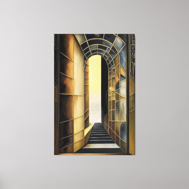 Gateway to the Unknown Canvastryck (Framsida)