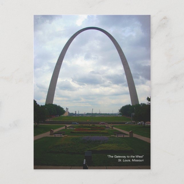 "Gateway to Väster"-vykort Vykort (Framsida)