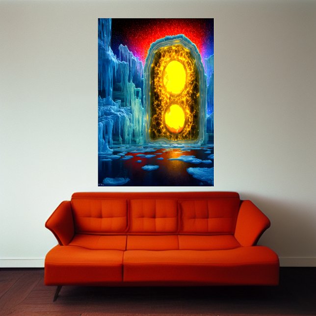 Gatewayen till andra sidan | AI Art Poster (Skapare uppladdad)