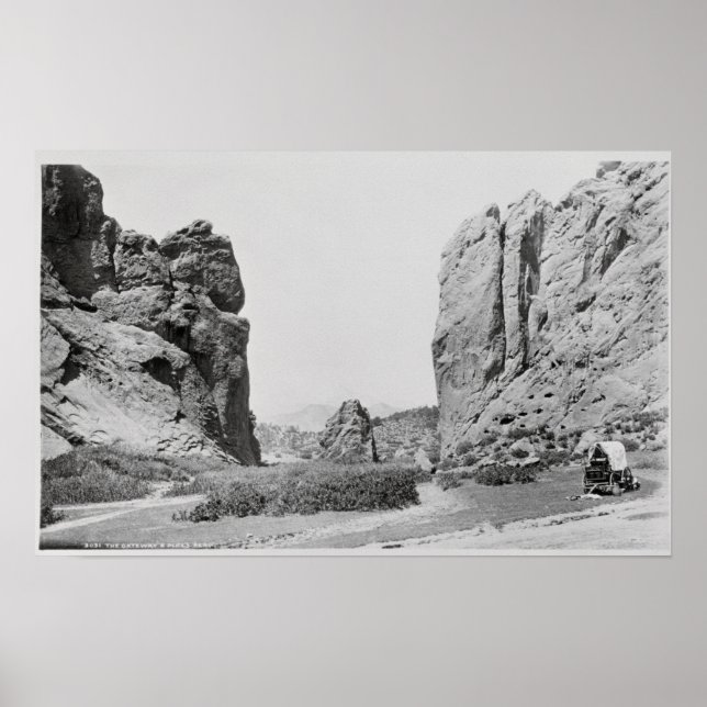 Gatewayens och Pikes topp Poster (Framsidan)