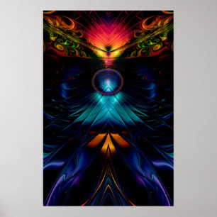 Gatez till Starz-Abstrakten Poster