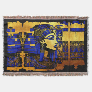 Gåtfulla egyptiska faraoniska manuskript filt
