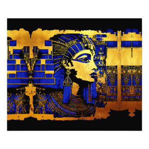 Gatfulla egyptiska faraoniska manuskript fototryck