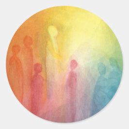 Gathering in the light  runt klistermärke