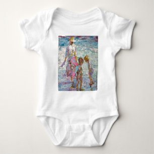 Gathering Light © – Konstnärlig barnbodysuit T Shirt