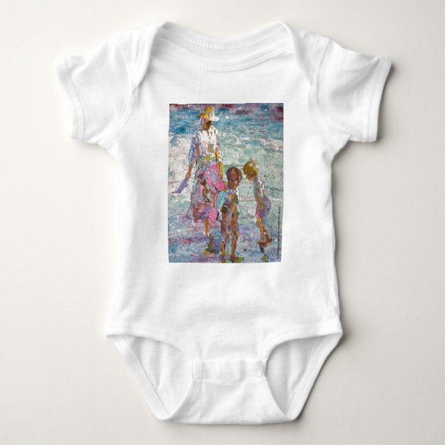 Gathering Light © – Konstnärlig barnbodysuit T Shirt (Framsida)