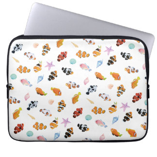 Gathering of Clownfish | Ocean Art Design Laptop Fodral