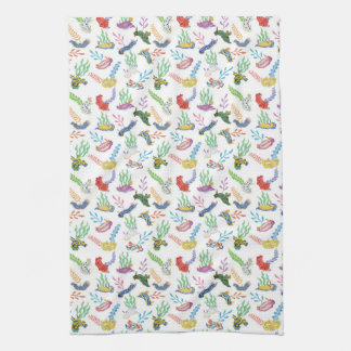 Gathering of Nudibranchs | Ocean Art Design Kökshandduk