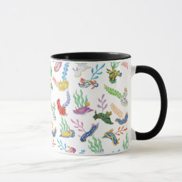 Gathering of Nudibranchs | Ocean Art Design Mugg