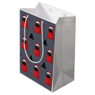 Gatito Cat Gift Bag - Grått