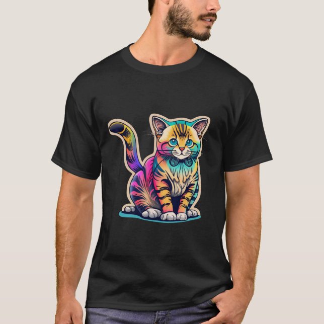 Gatitos Lindos T Shirt (Framsida)