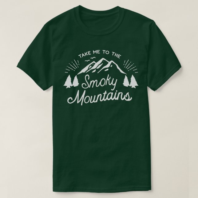 Gatlinburg Family Vacation - Smoky Mountains Natio T Shirt (Design framsida)