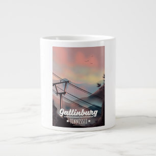 Gatlinburg Great Smoky Mountains Tennessee Jumbo Mugg