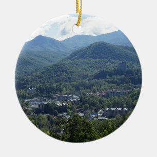 Gatlinburg Julgransprydnad Keramik