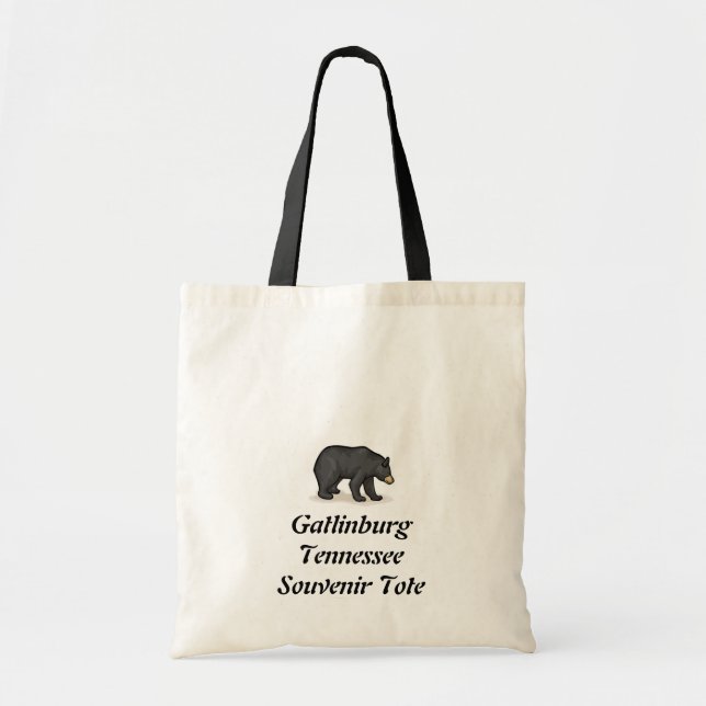 Gatlinburg Souvenir Tote Tygkasse (Framsidan)
