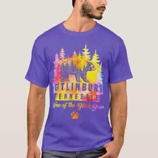 Gatlinburg Tennessee Bear Underbar Smoky Mountains T Shirt