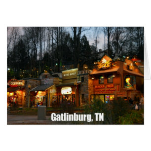 Gatlinburg, Tennessee Hälsningskort