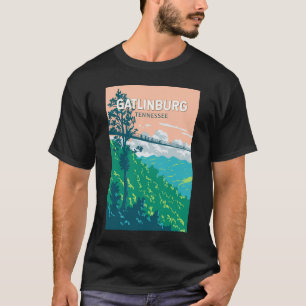 Gatlinburg Tennessee Illustration Resa Konst T Shirt
