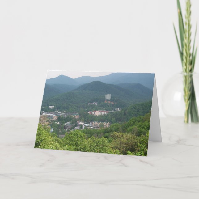 Gatlinburg Tennessee Kort (Framsida)