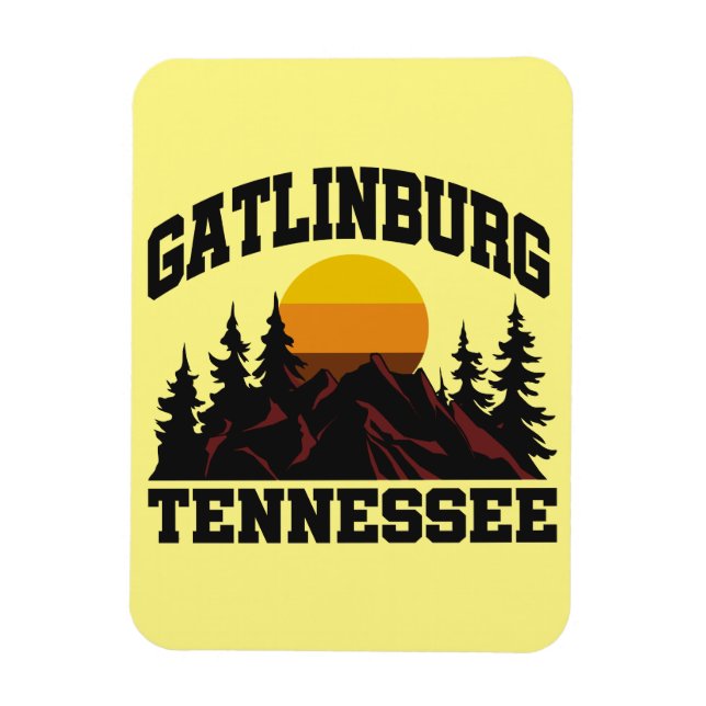 Gatlinburg,Tennessee Magnet (Vertikal)