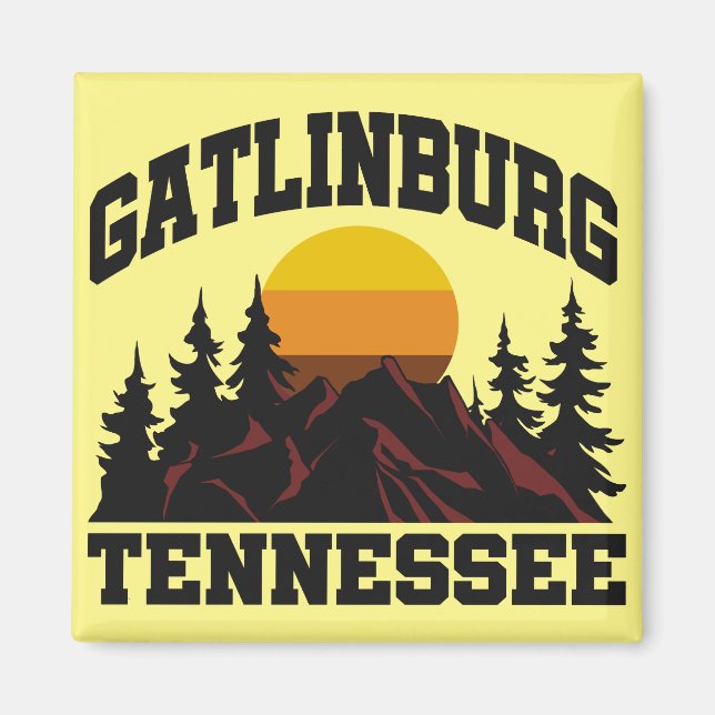 Gatlinburg,Tennessee Magnet (Framsidan)