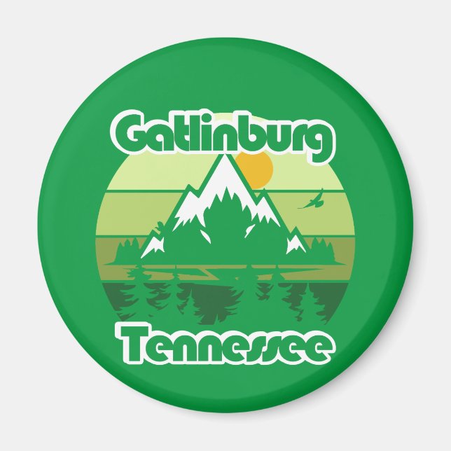 Gatlinburg Tennessee Magnet (Framsidan)