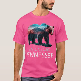 Gatlinburg Tennessee Mountas Bear Usa Hiking Sou T Shirt