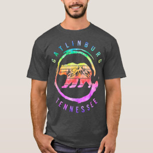 Gatlinburg Tennessee Underbar Röky Mountain Bear S T Shirt