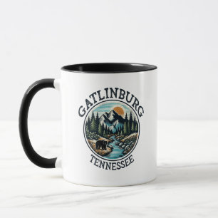 Gatlinburg Tennessee Underbara rökiga berg Mugg