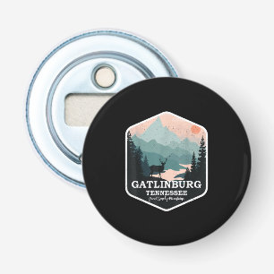 Gatlinburg Tennessee Underbara rökiga bergarter Flasköppnare