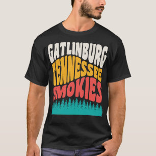 Gatlinburg Tennessee Underbara rökiga bergarter T Shirt