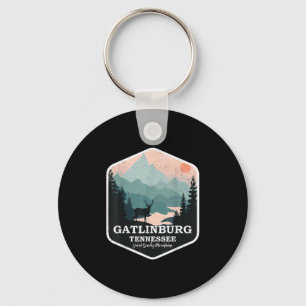 Gatlinburg Tennessee Underbarare rökare Nyckelring