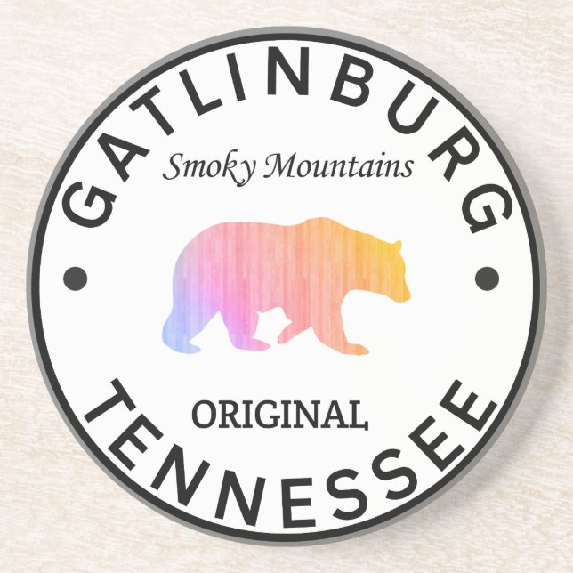 Gatlinburg Tennessee Underbarare rökiga berg Underlägg (Framsidan)