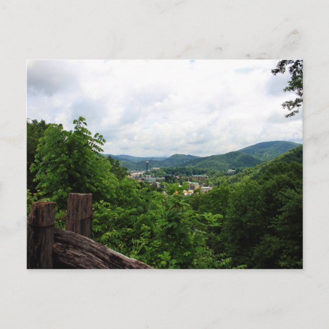 Gatlinburg, Tennessee Vykort (Framsida)