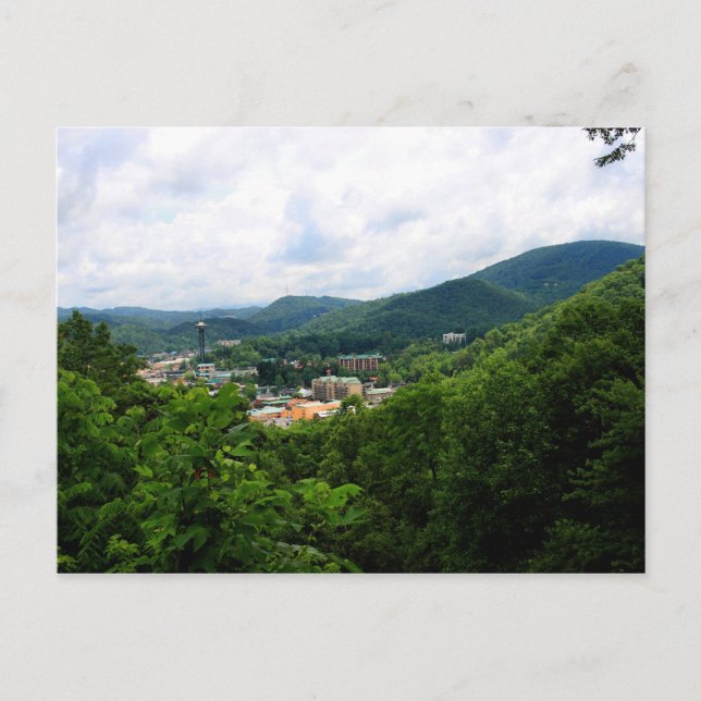 Gatlinburg, Tennessee Vykort (Framsida)