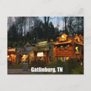Gatlinburg, Tennessee Vykort