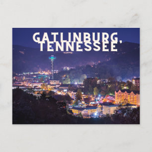 Gatlinburg, Tennessee-vykort Vykort