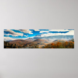 Gatlinburg, TN och de Underbara rökiga bergen Poster