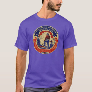Gatlinburg Underbar Smoky Mountains nationalpark V T Shirt