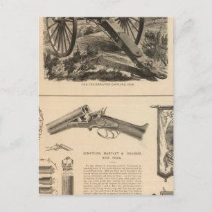 Gatling Gun Company Schuyler, Hartley och Graham Vykort
