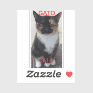 GATO 3:16-symbol Klistermärken