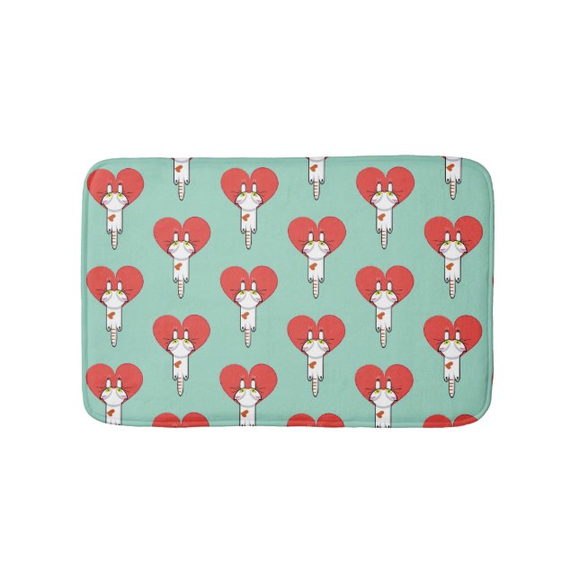 Gato aferrado al amor. badrumsmatta (Framsidan)