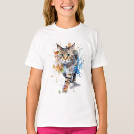  Gato en movimiento: belleza y gracia T Shirt
