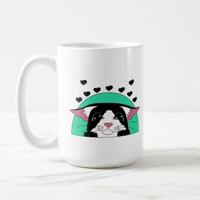 gato escondido kaffemugg (Vänster)