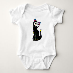 "Gato Muerto" Diameter De Los Muertos Katt Tee Shirt