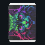 Gato Peludo Neón Psicodélico con Relieve / Arte Di iPad Mini Skydd<br><div class="desc">Este impactante diseño muestra la intensa mirada de un gato peludo con un estilo neón vibrante y efecto de relieve. Su pelaje colorido y su expresión hipnótica capturan la atención de inmediato. Ideal para quienes buscan destacar con arte moderno y felino. Perfecto para camisetas,  pósters,  stickers y más.</div>